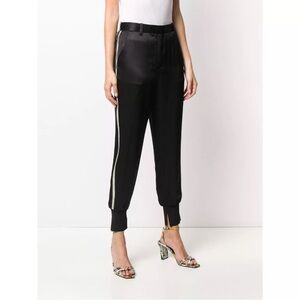 NWT 3.1 Phillip Lim Side Stripe Satin Jogging Pants Size 0 Retails $650